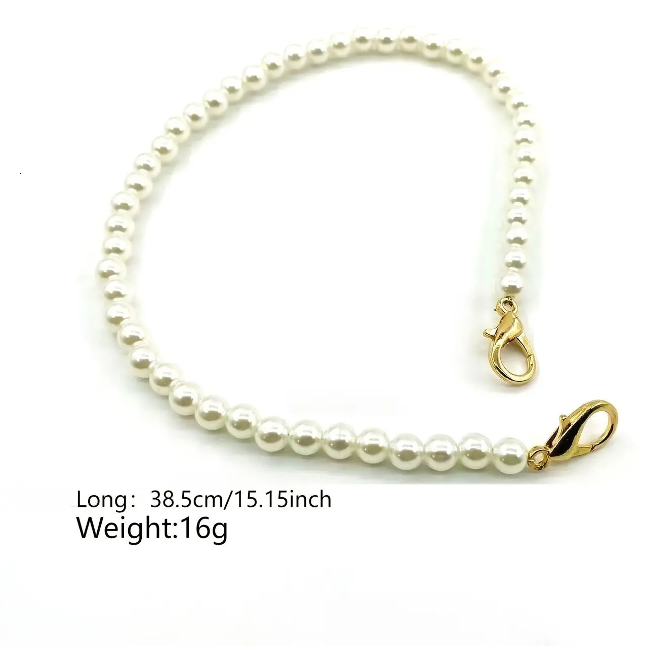 Pearl Chain Crossbody StrapShoulder Purse Handbag Clutch Replacement Strap Accessories Decoration 251110