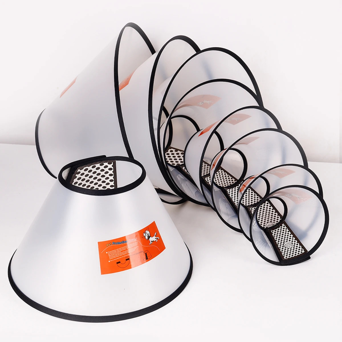 Pet Elizabethan Collar for Dogs Comfy Cones to Stop Licking Protective Cat After Surgery AntiBite Lick Recovery 251110