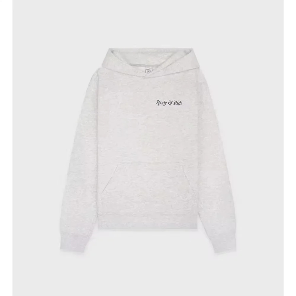 Early Spring North Meriki Sport and Rich Letter Printed Wool Sweaters Mens Womens Plus Hoodies 250314