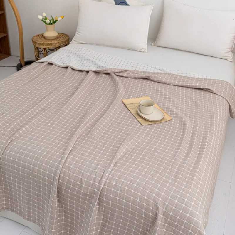 Japanese simple casual blanket Cotton gauze sofa cover multifunctional throw blanket for beds home decor sofa towel bedspread C251111