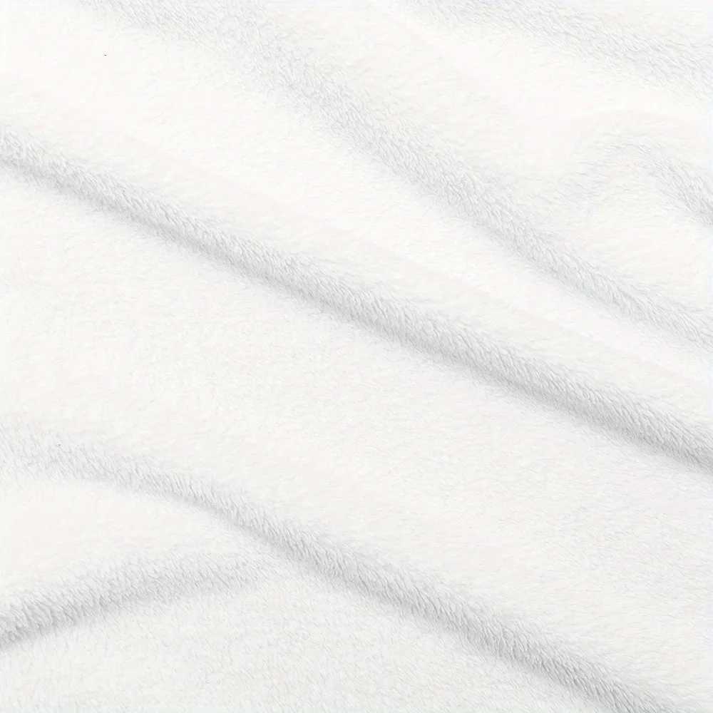 Christmas Elk and Trees Flannel Blanket - Features a modern digital print elk pine tree and snowflake design for home travel C251111