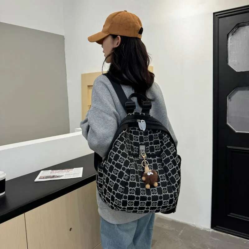 2025 New Casual Printed Large Capacity Women's Travel Backpack, Women's Designer Bag, Trendy Women's Bag5