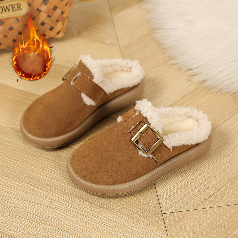 Fashion Toddler Slippers for Kids Home Simple Non-slip Versatile Kidszworld Boys Kids Mules Shoes Flats Causal Girls Children Slippers Brown Beige Siz