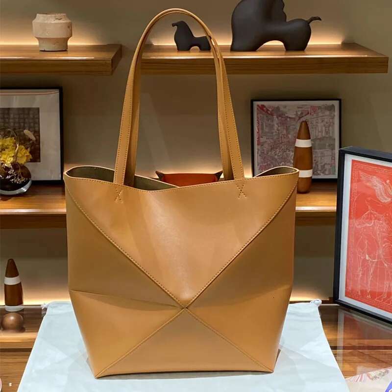 Hot Sell Fashion Women's Folding Bag Brand Design Genuine Leather Handbags For Women Elegant Lady Crossbody Shoulder Bags