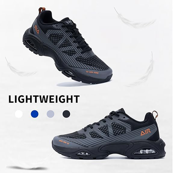 Designer Shoes High Quality Mens Air Running Shoes Tennis Athletic Sneakers Lightweight Breathable Non Slip Walking Jogging Workout Gym Sports Footwea