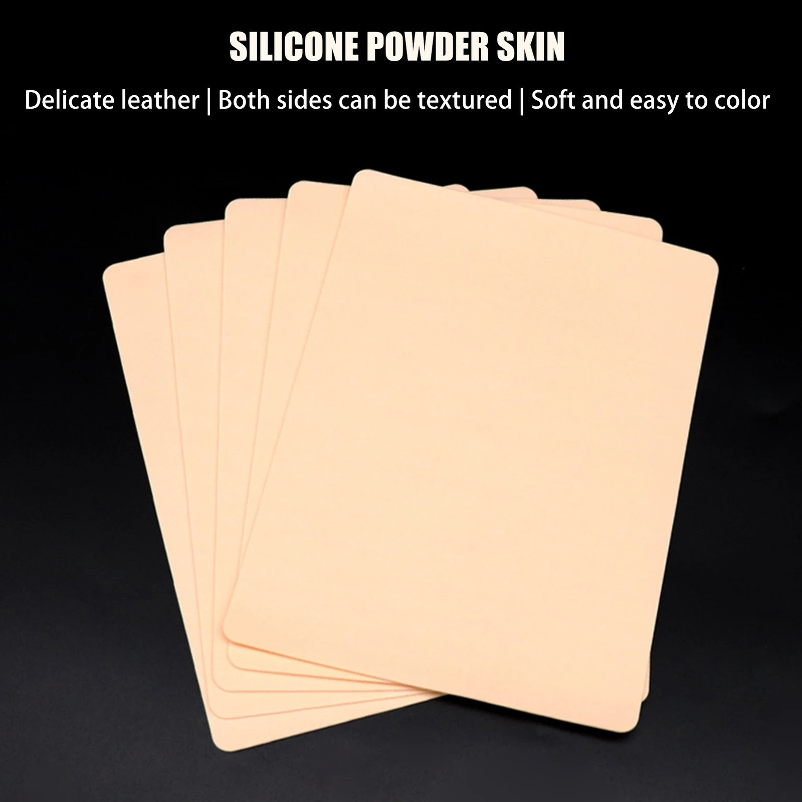 Blank Tattoo Practice Skins Tattoo Skin Practice Double Sides Fake Skin for Tattoo Practice Supplies 250403