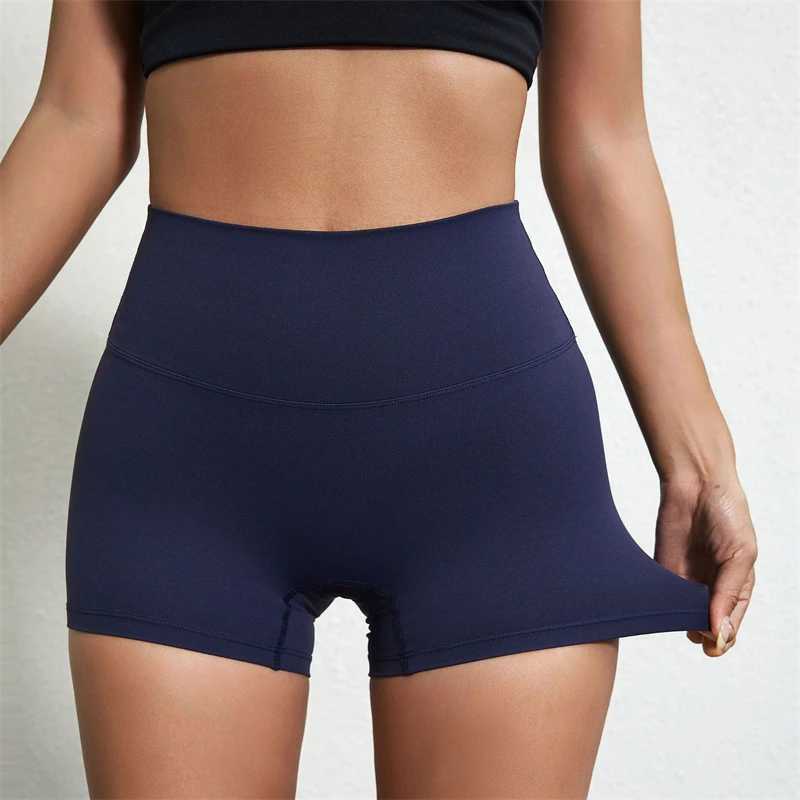 High waisted yoga shorts gym shorts womens plus size tight fit short legs comfortable stretch running cycling sportswearW250411