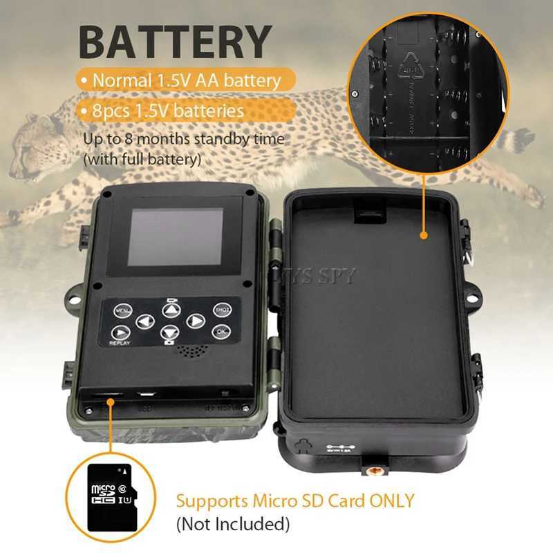 Suntekcam HC-810A Hunting Trajectory Camera Wildlife Infrared Night Vision 24MP 1080P Wild Photo Trap X2504111