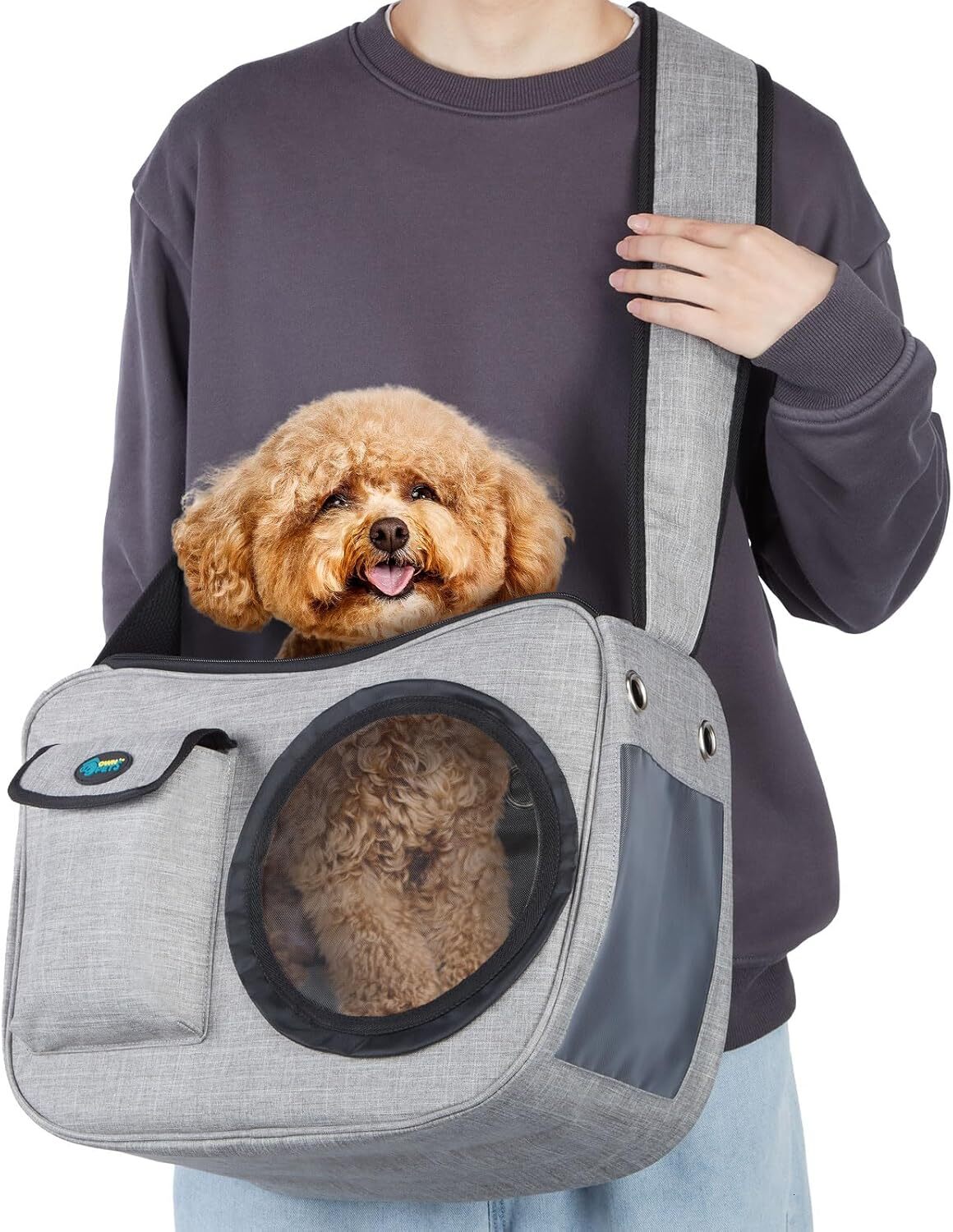 ownpets pet sling pet airline travel bag suitable for small dogs weighing 1015 pounds comfortable and adjustable perfect for aviation travel daily wal