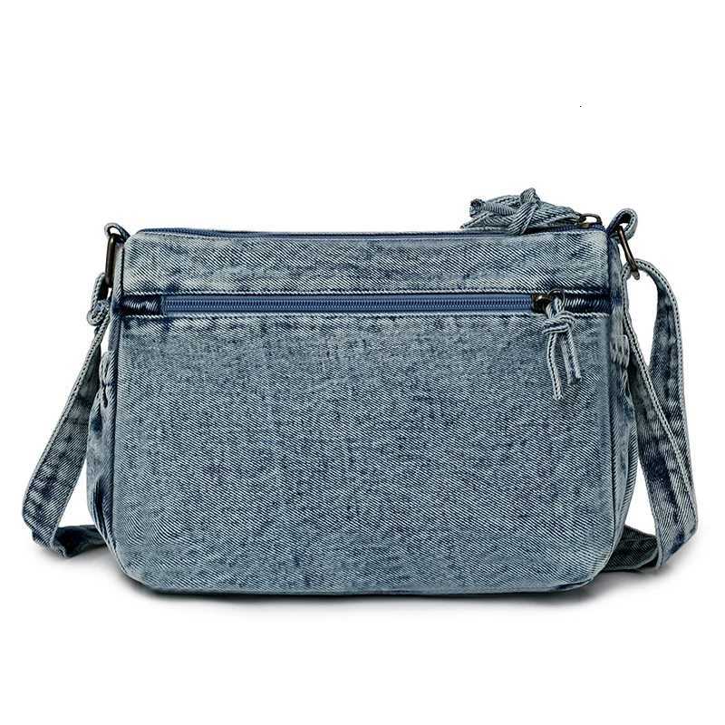 Cowboy bag with lazy style retro shoulder bag 2025 new fashionable womens small backpack travel middle-aged crossbody bagT251110