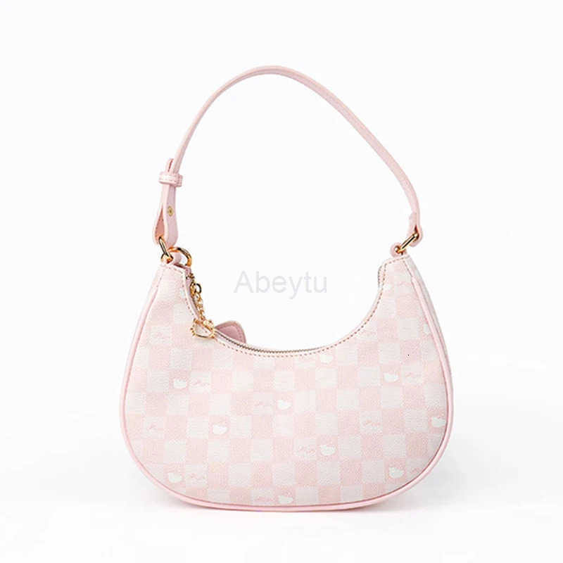 Sanrio New Hello Kitty Y2k Kawaii Underarm Bags Cute Anime Zipper Shoulder Bags For Women Crossbody Bags Anime Bags Gifts Toys H251111