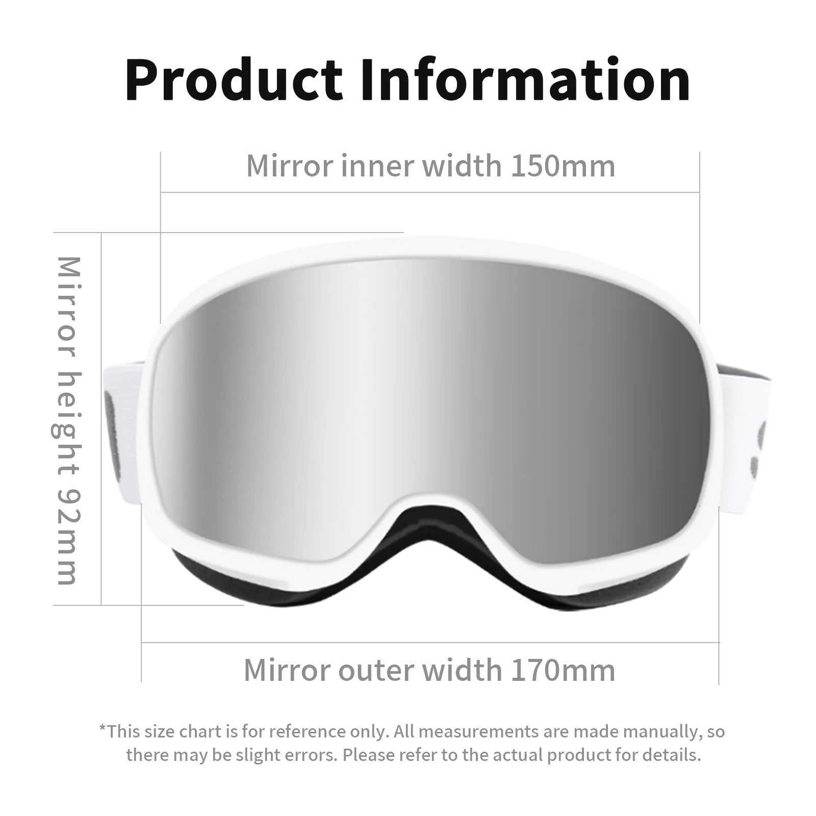SKIFREE R1 Ski Goggles Asian Fit Magnetic Lens Anti-Fog UV Protection OTG Snowboard Glasses for Men Women K251110