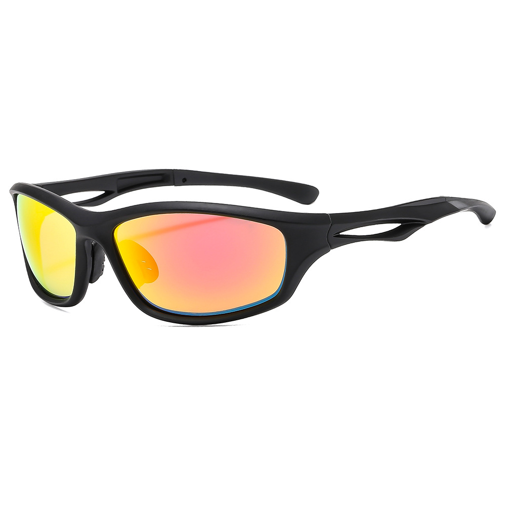 Cyberpunk UV400 Sunglasses Unisex - Futuristic Silver Sports Goggles for Cycling, Streetwear & Rave Parties (Men/Women)