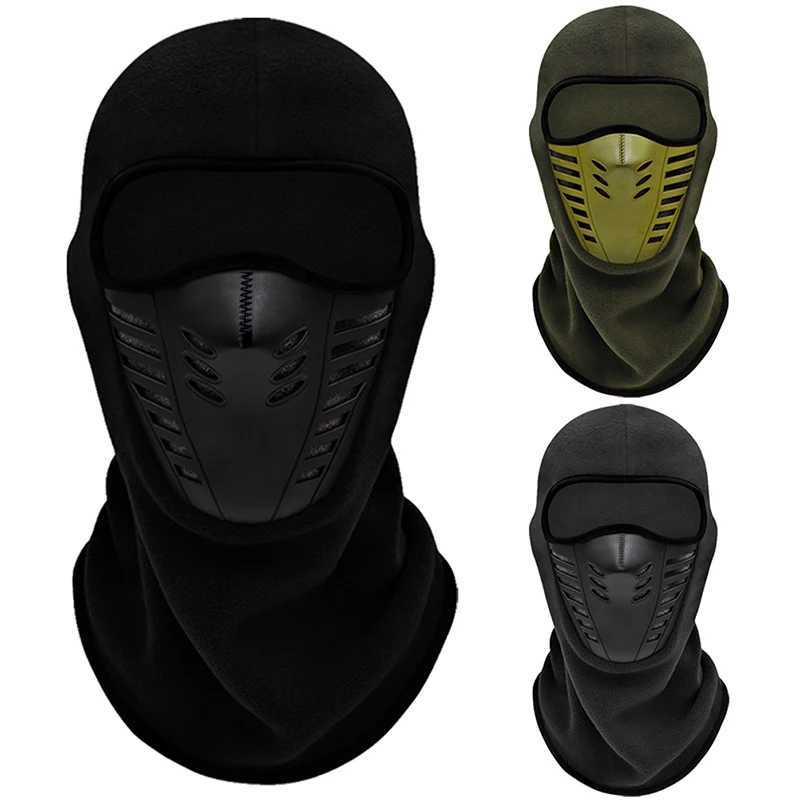 1Pieces Outdoor Cycling Mask Fleece Thermal Face Mask Men Warm Motocycle Riding Motobike Biker Winter Mountaineering Scarf S251110