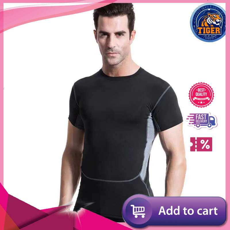 Ddmytiger China Domestic Men Workout GYM Fiess Tops Tee Sport Run Yoga Train Male Quick Dry Compression Exercise Muslce Bodybuilding T Shirt Ddmytiger