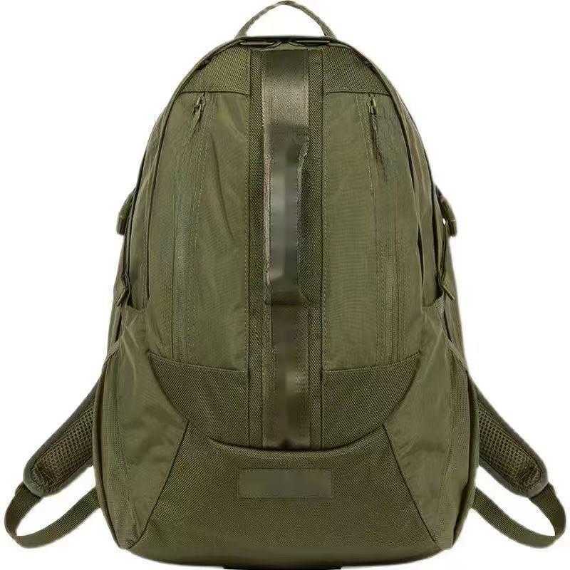 2025--backpack school bag Outdoor Messenger Bags Unisex Fanny Pack Crossbody Shoulder Bag pochette Multiple pockets fashion student bag