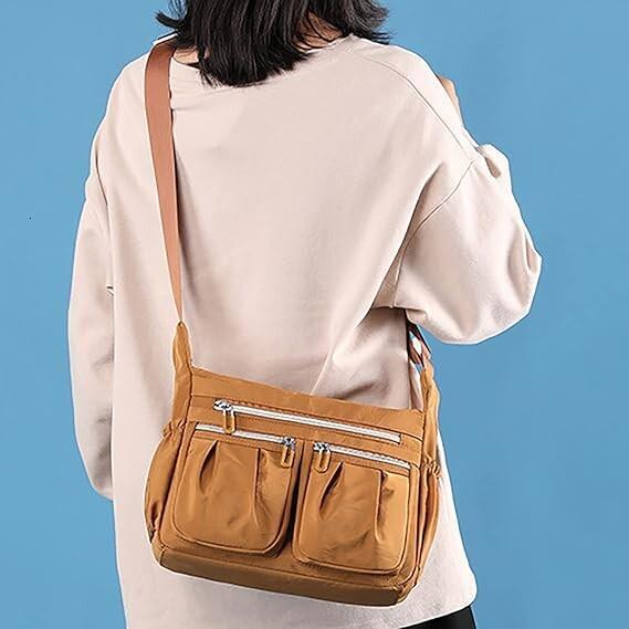 Shoulder Handbag For Ladies Roomy Multiple Pockets Bag Women Crossbody Purse Fashion Tote Top Handle Satchel ddmynov