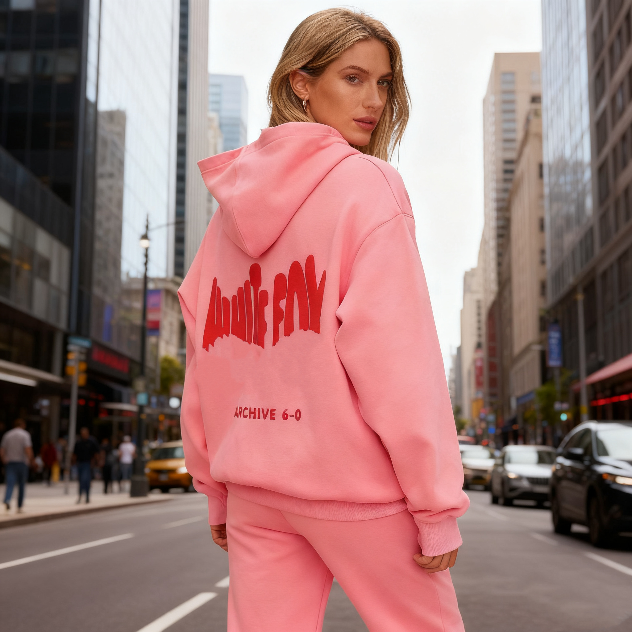 Designer Tracksuit WoMen's Tracksuit 2025 New Style Pure Color Fashion Casual Loose Letter Print Hoodies Fit Couple Two Piece Sport Set