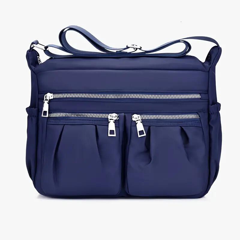 FL- Womens Shoulder Bags Nylon Crossbody Purse Bags Waterproof Messenger Purses and Handbags