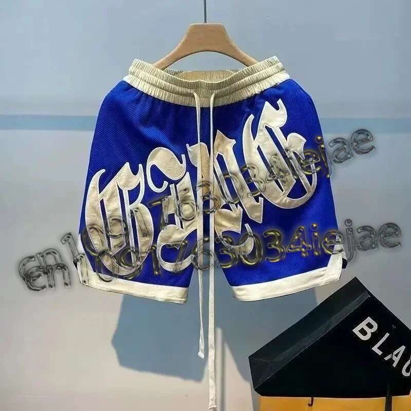 Summer Basketball American Street Sports Pants Casual Men's High Quality Embroidered Shorts Outdoor Fashion
