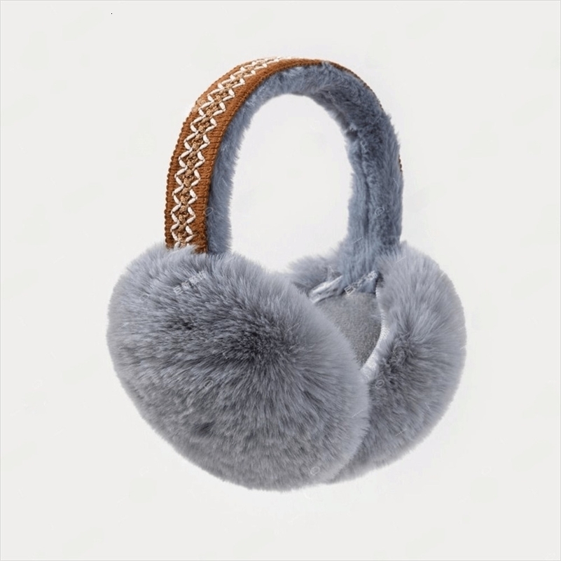 Winter Warm Foldable Earmuffs Thickened Cold Protection Folding Ear Warmer Antifreeze Faux Fur EarMuffs For Women Men Outdoor 251024CJ