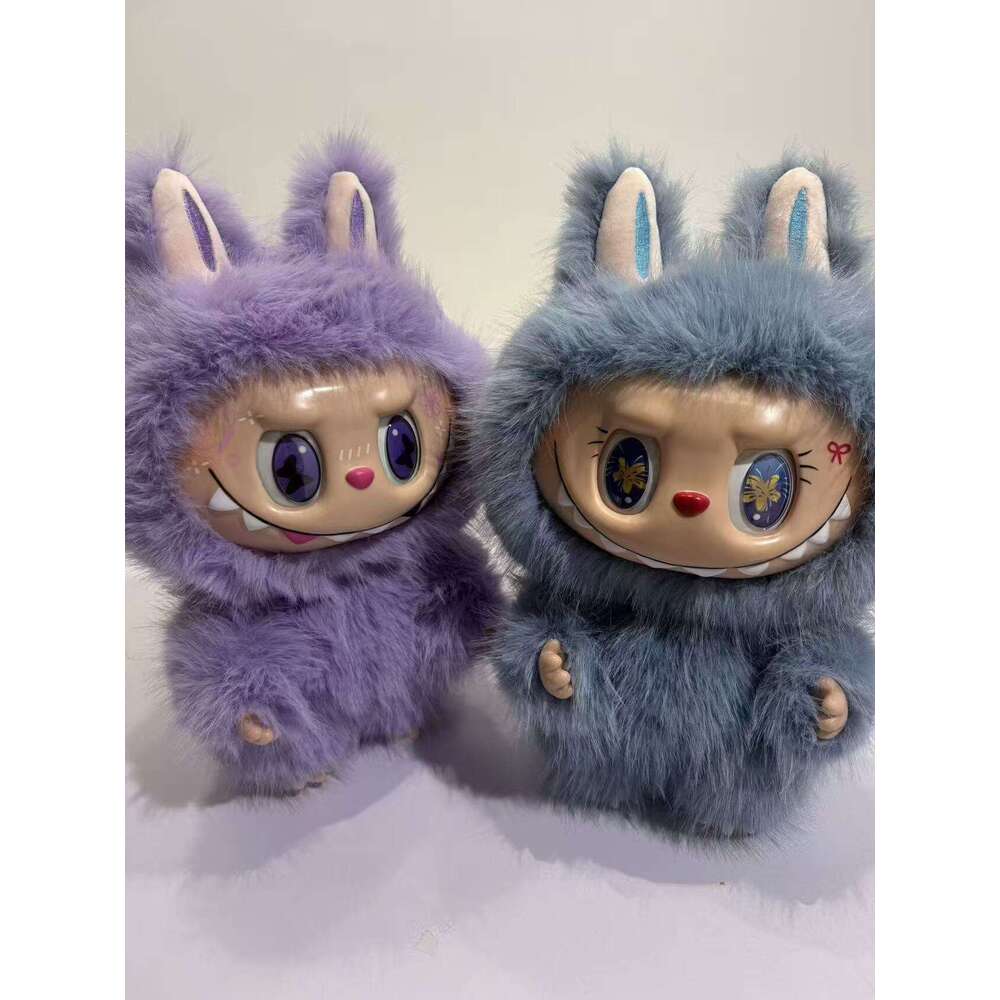 38CM 58Cm Zimomo Labubu Angel large grande giant Jumbo custom In Clouds I Found You Original Vinyl Handmade Surprise Plush Doll Toy Birthday Gift