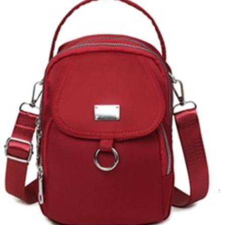 FL- Waterproof Women Crossbody Bag Elegant Oxford Messenger Bags Simple for Work