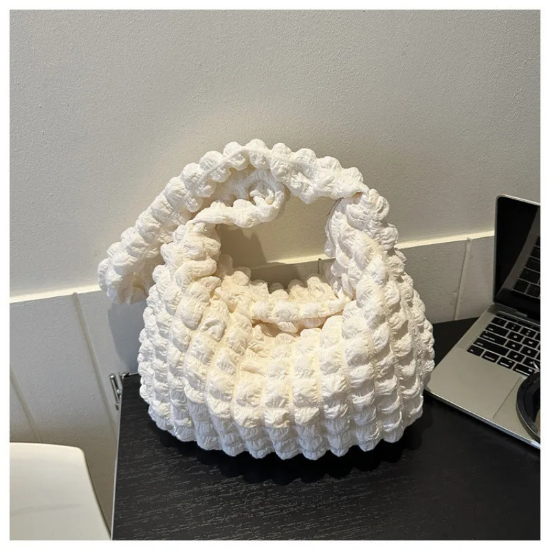 Cloud underarm bag large capacity tote for daily work commute bubble cloud crossbody 251103