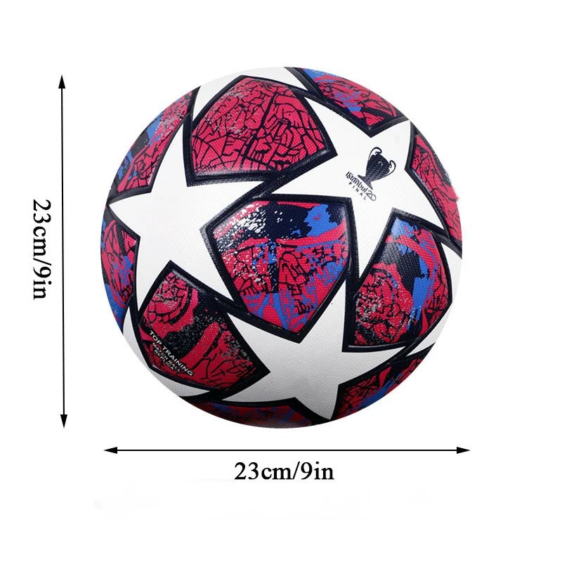 1Pc Soccer Ball Size 5Wear Rsistant Durable Soft PU Outdoor Football Training Seamless Soccer Ball Group Training Game Supplies 251107