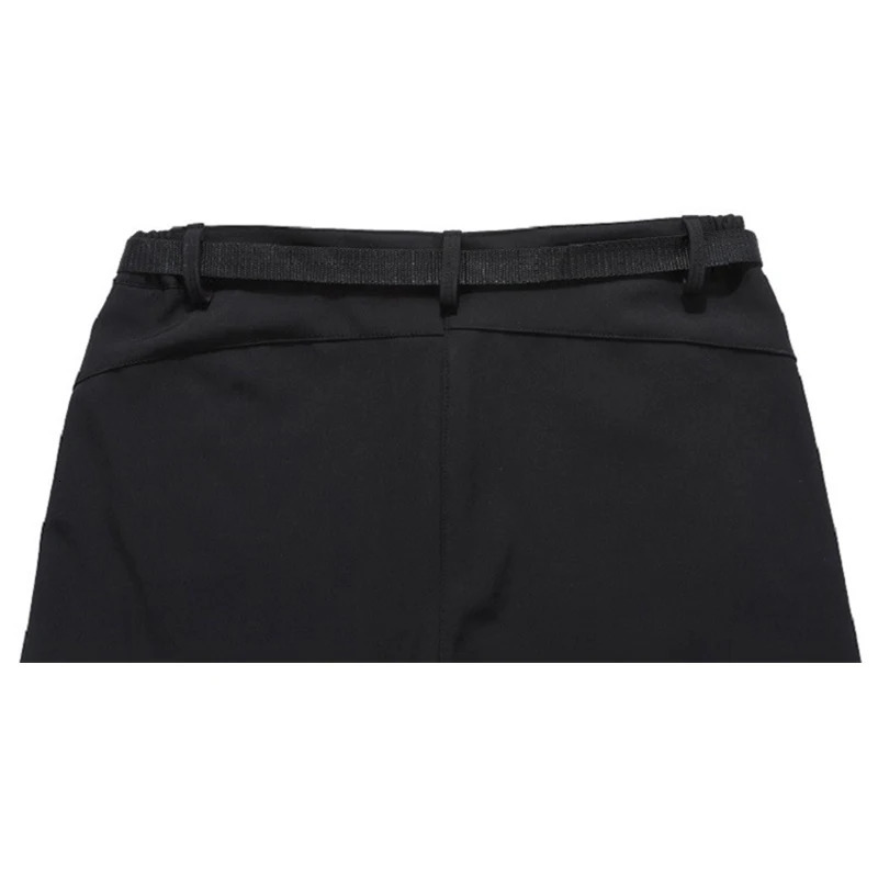 Young Girl Autumn Winter Pants Camping Skiing Hiking Waterproof Windproof Soft Shell Fleece Warm Outdoor Sports Trekking 251107