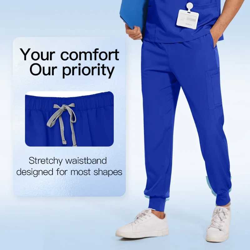 New Liahtweiaht anti wrinkle surgical uniform female medical nurse scrub set soft and breathable jogging nursing clinical work clothes X250410