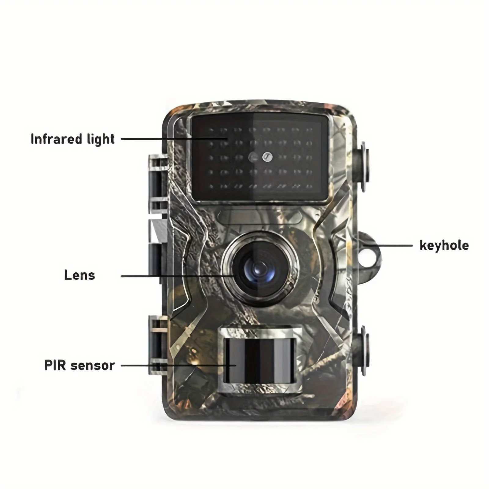 Hunting camera wild infrared night vision outdoor sports trajectory game camera activation tracking photo trap camera wild surveillance X2504111