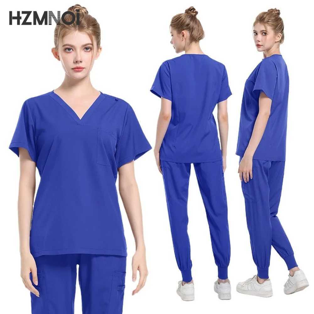 Operating Room Medical Uniform Scrubs Hospital Working Scrubs Set Medical Supplies Nurse Dental Surgery Suit Workwear X250410