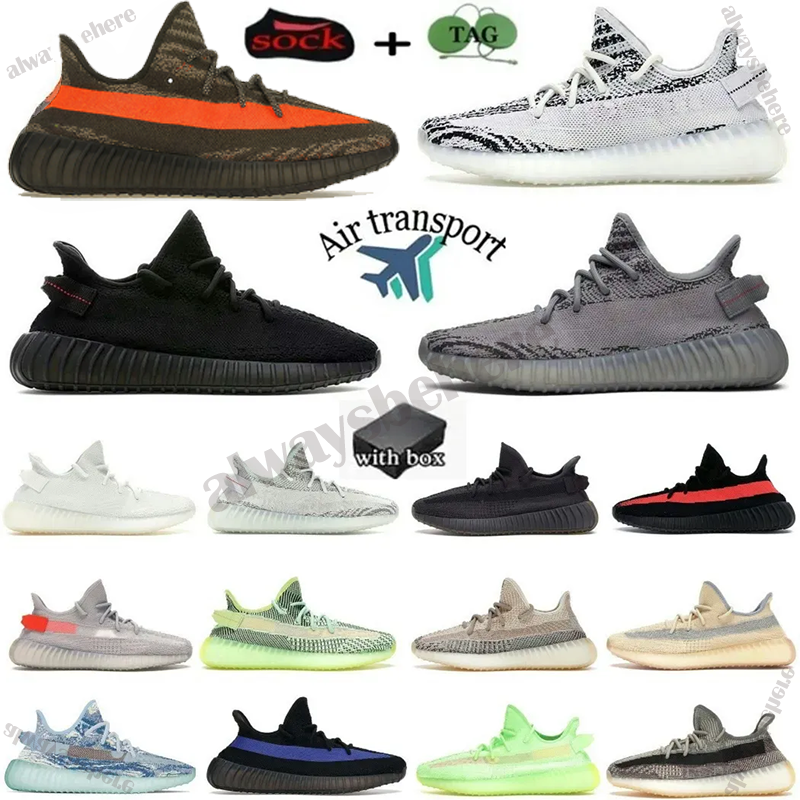 Designer running shoes sports Designer Sneakers Black Red Bred White Carbon Casual Sneaker for men women Outdoor Sports Trainers Size 36-48