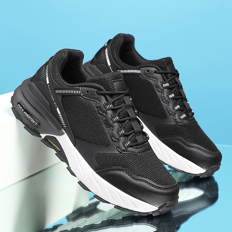 Free Shipping 2025 New Fashion Designer Sneakers Plus Size shock absorption and anti-slip Air Cushion running shoes for Men