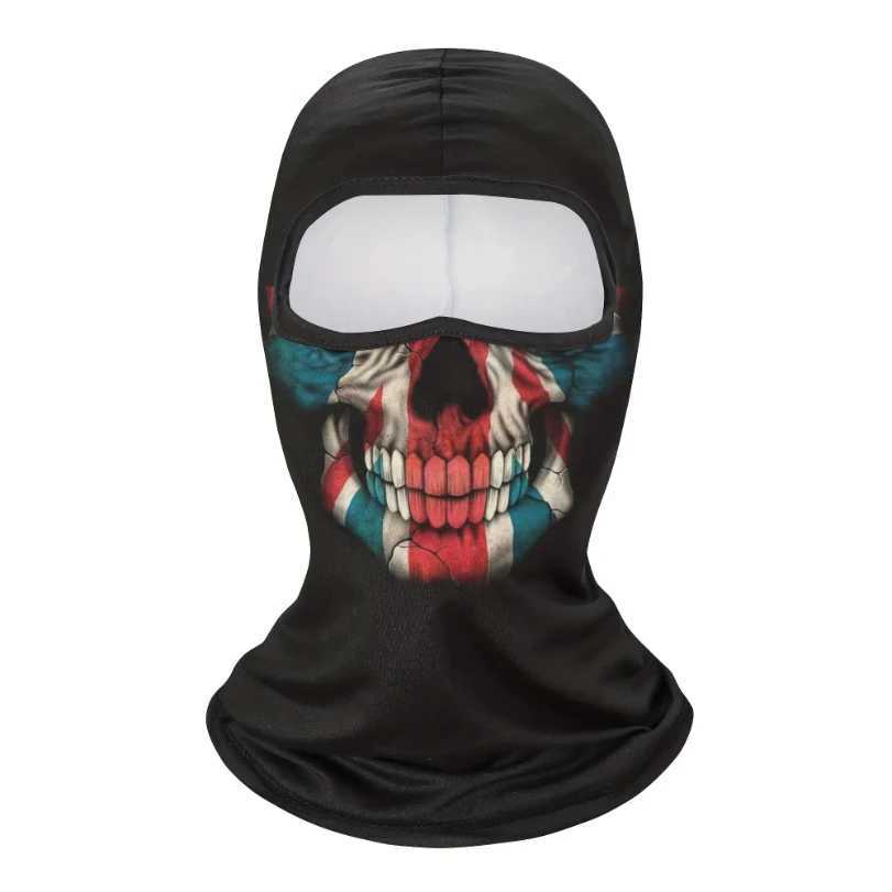 1pc Face Mask Clown Ghost Skull Mask Breathable Windproof UV Sun Dust Protective Full Face Cover For Summer Sprin S251110{category}