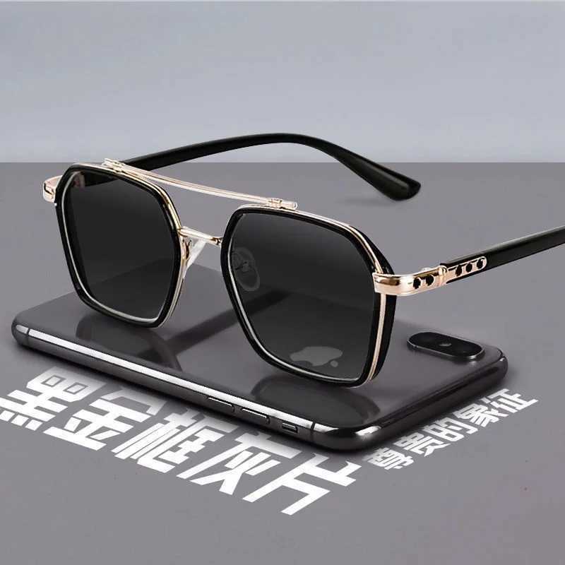 Female/Male Photochromic Sunglasses Metal Frame UV400 Fashion GlassesT250411