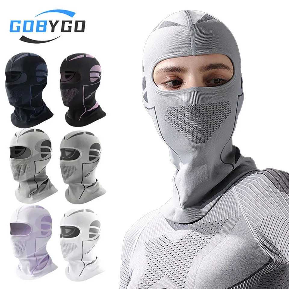 GOBYGO 1Pcs Winter Cycling Mask Keep Warm Face Care Neck Guard Windproof Cold-proof Headgear Outdoor Ski Motorcycle Men Women S251110
