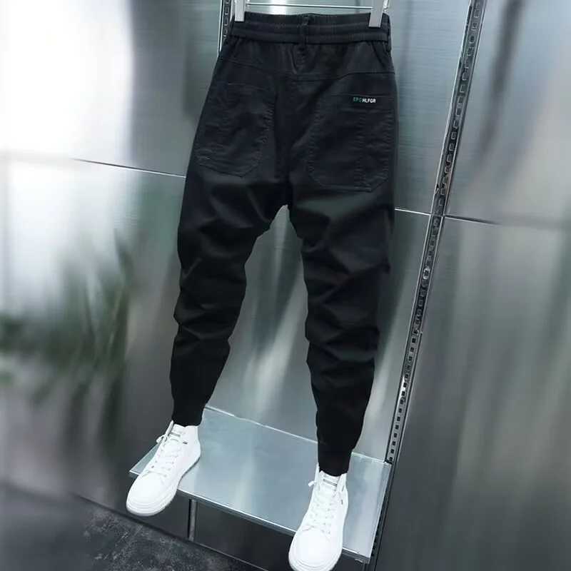 2023 Spring Autumn Mens Trousers Janpan Fashion Streetwear Joggers Pants Men Casual Men Clothing Elastic Waist Sweatpants MenXJ250904
