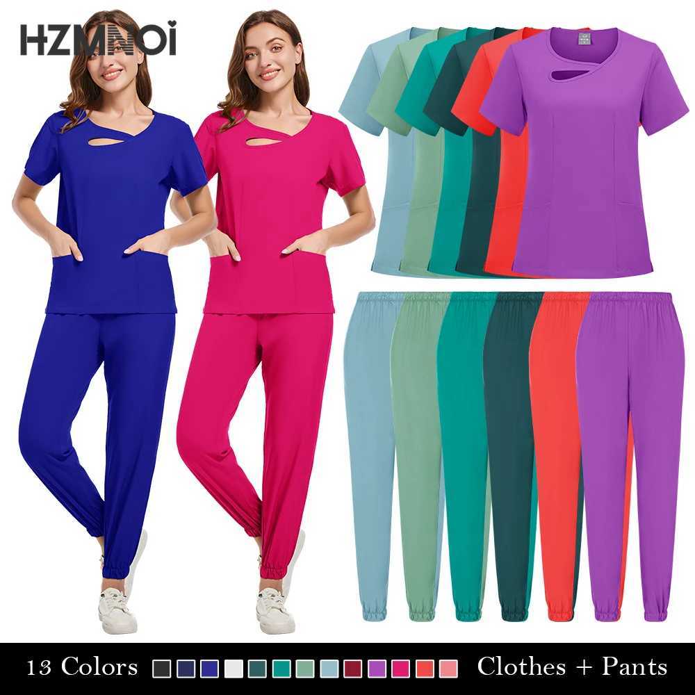 Medical Uniforms Clothing for Women Scrubs Sets Hospital Doctors Clothes Nurses Accessories Dental Clinic Beauty Sn Workwear X250410