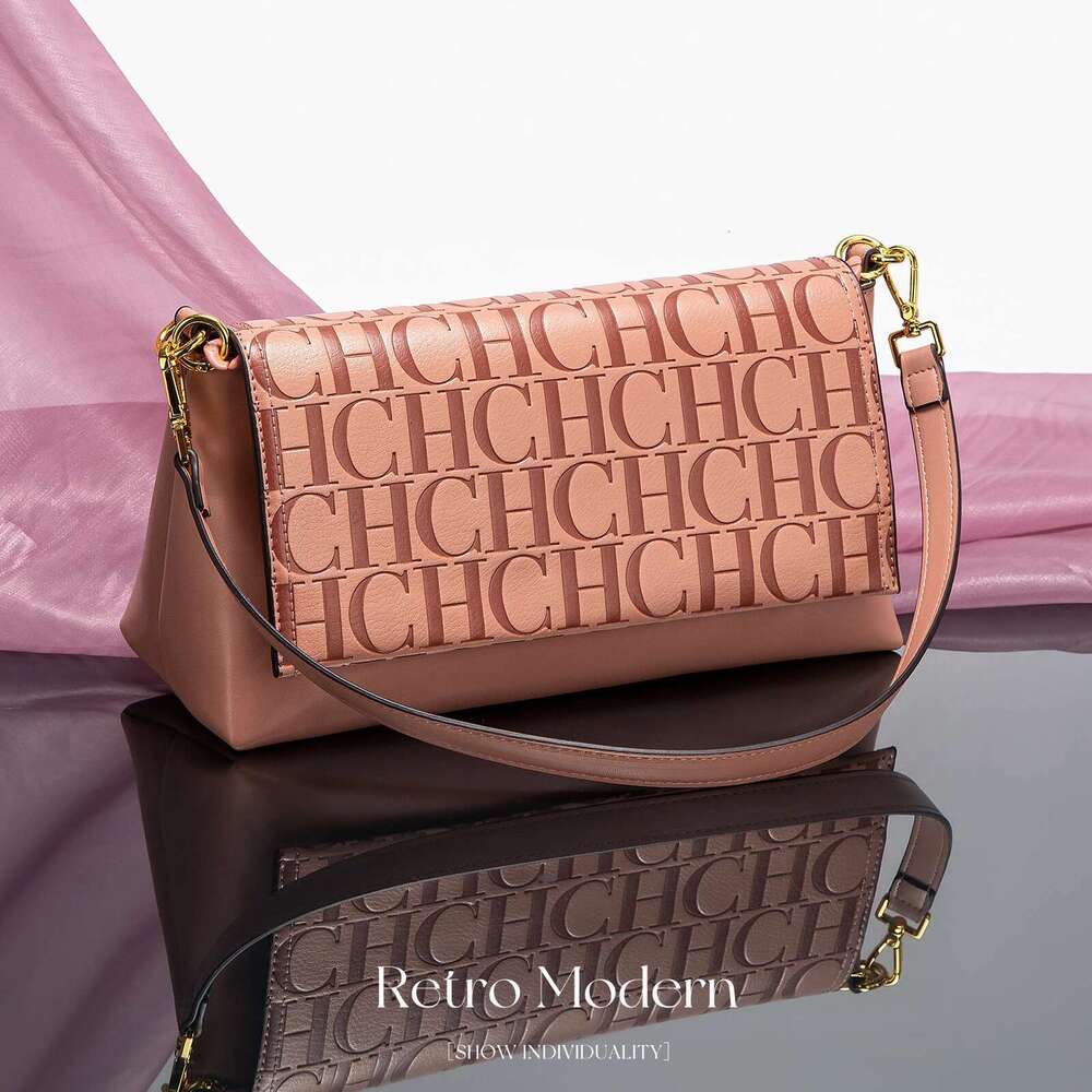 CH Simple Versatile Fashion Senior Ladies Shoulder Bag Design Sense Of Quality Brand Women's Bags Letter Printing