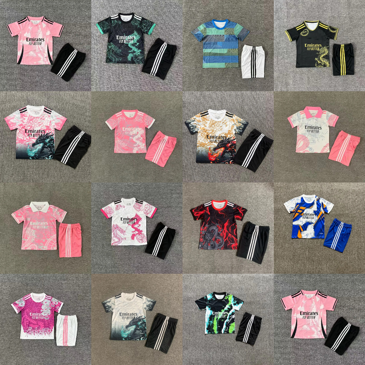 25 26 Reals madrid soccer jerseys Chinese dragon 2025 2026 Football Shirt BELLINGHAM VINI JR MODRIC 25 26 mbappe CAMAVINGA ALABA kids