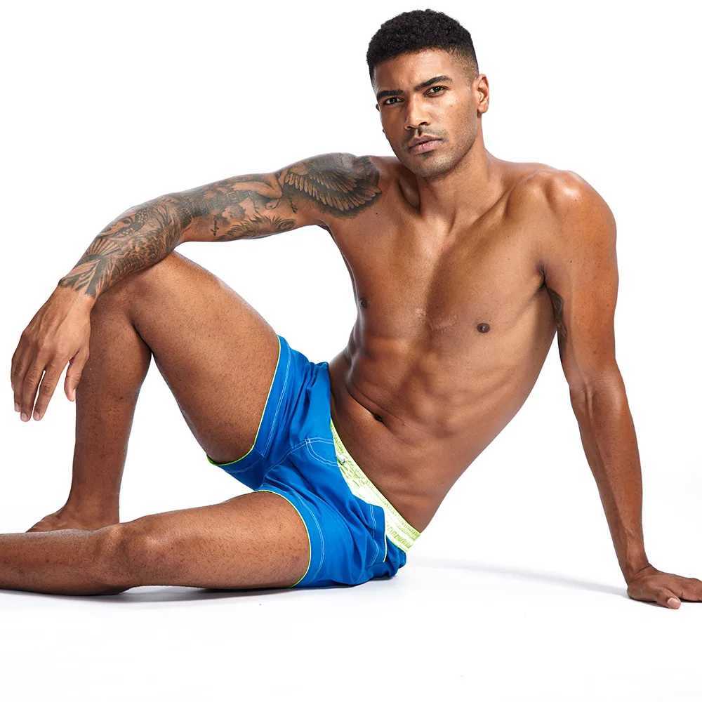 Swimsuit swimming shorts beach shorts swimming shorts quick drying pants running shorts mens surfing shortsW250410