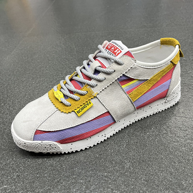 Free shipping designer sport shoe men khaki white gray comfortable breathable wear-resisting outdoor running shoe 2025
