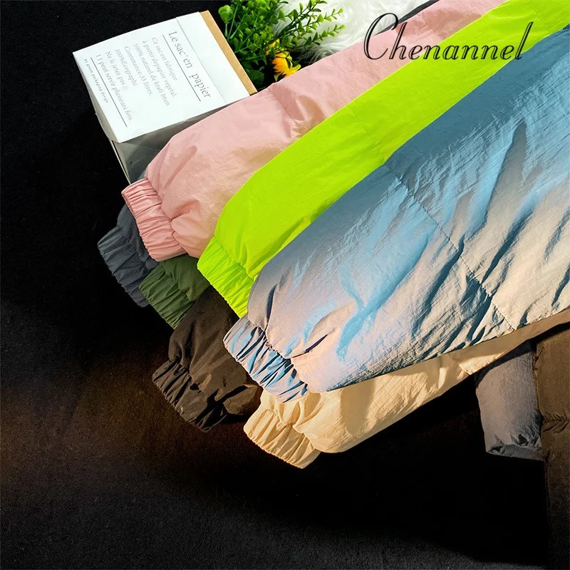 Youthful Oversize Mens Winter Jacket Streetwear Puffer Jacket Men Solid Padded Coat Men Warm Fleece Parka Coat Male 251106