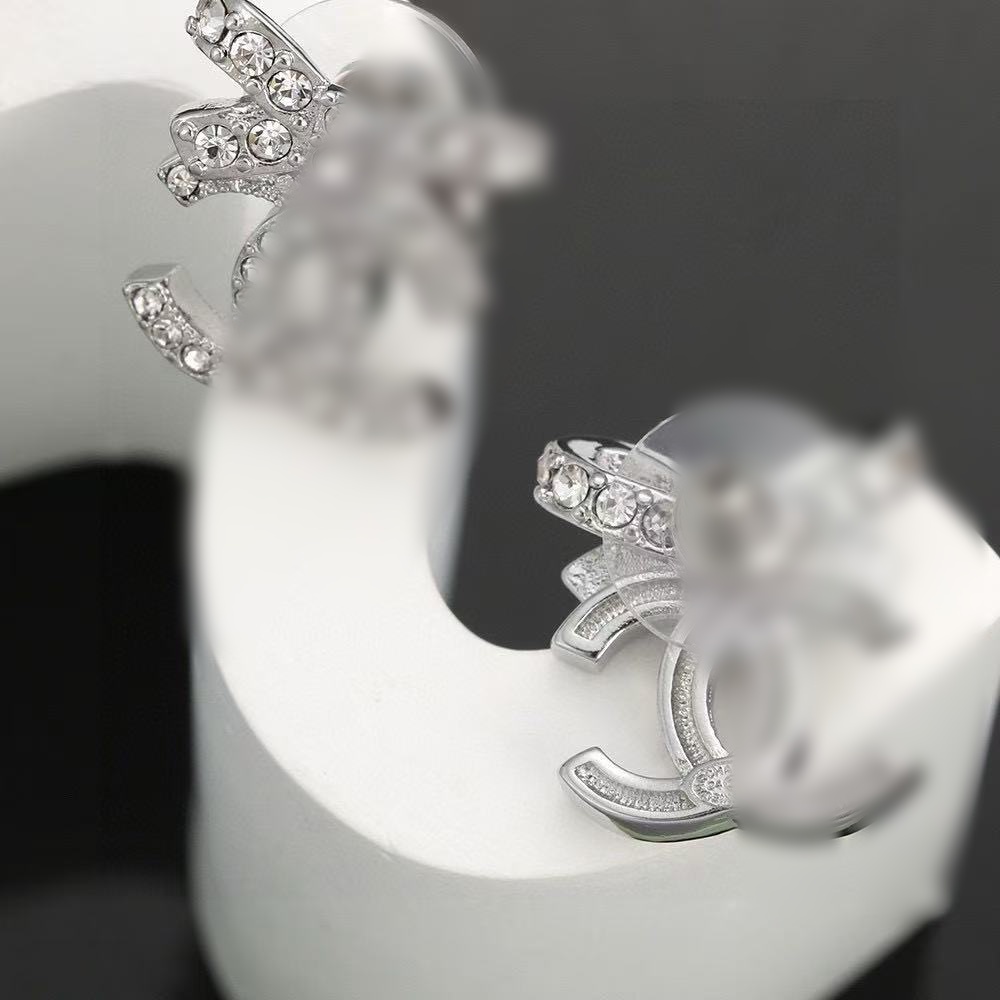 Stylish Multicolored C Letter Stud Earings for Her by Designer Brand - Ideal Birthday Present