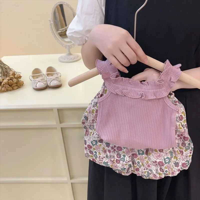 2 pieces/set of new summer baby clothing childrens sleeveless vests childrens clothing baby fashion clothingXJ250410