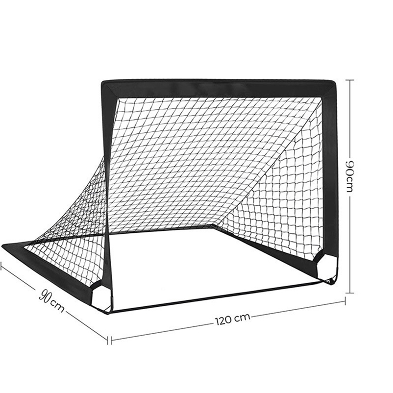 Soccer Goals for Backyard Set 2pcs Portable Training Football Net Indoor and Outdoor Children Football Match Door Frame 250410