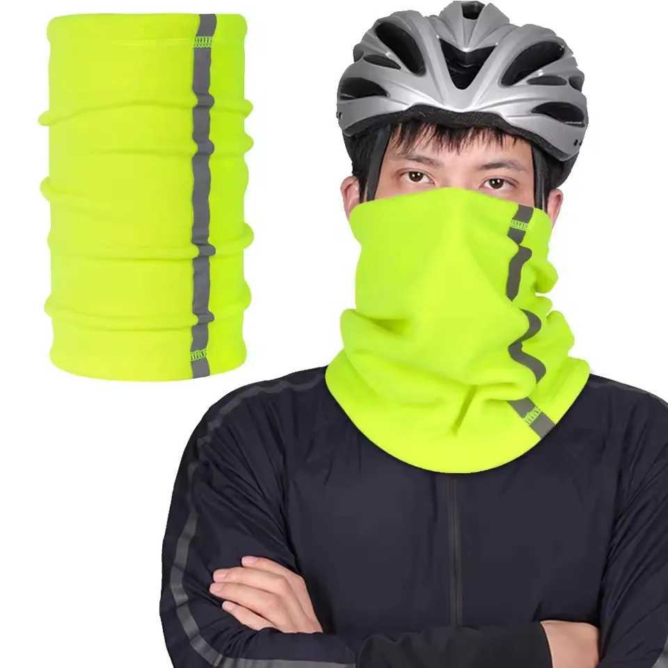 GTUBIKE Winter Warm Fleece Neck Scarves Reflective Skiing Neck Cover Mask Motorcycle Half Face Mask Scarf Riding Windproof S251110