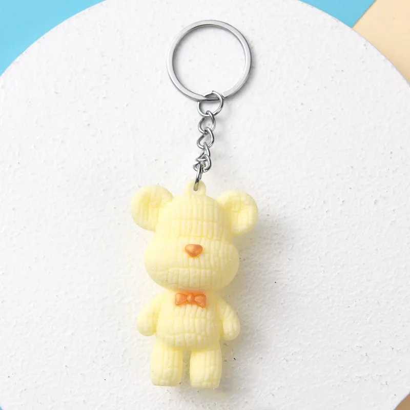 Creative Bear Keychain Colorful Bear Hot - Selling Pendant Keychain Accessories W250411